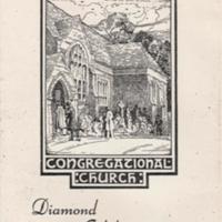 Front Cover Diamond Jubilee Souvenir Leaflet 1947