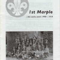 Booklet : &quot;lst Marple : The Early Years 1908 -1918&quot;