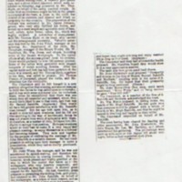 Holly Vale Mill Wedding Festivities Newspaper Report : 1877