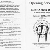 Debt Action Day 22nd May 1999