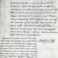 Last Will &amp; Testament of Charles and John Braddock Walmsley : 1841 &amp; 1856