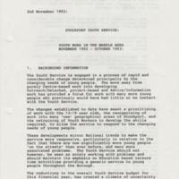 Youth Work report on Marple Area  : 1993