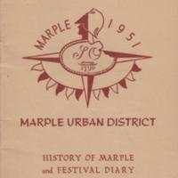 Festival of Britain 1951 : Marple Urban District Celebrations