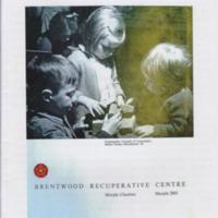 Booklet ; Brentwood Recuperative Centre