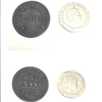 Photograph of One Penny Token : Union Coffee Tavern