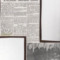 Misc. Newspaper Cuttings re Health Provision in Marple from 1956
