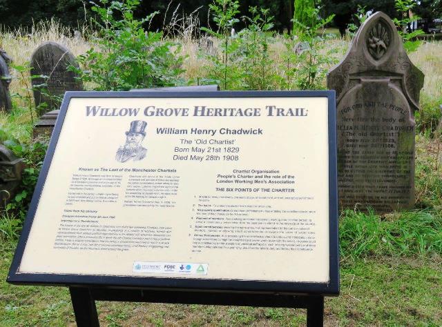 Willow Grove plaque